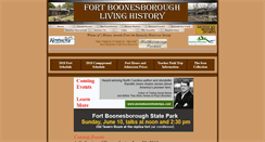 Desktop Screenshot of fortboonesboroughlivinghistory.org